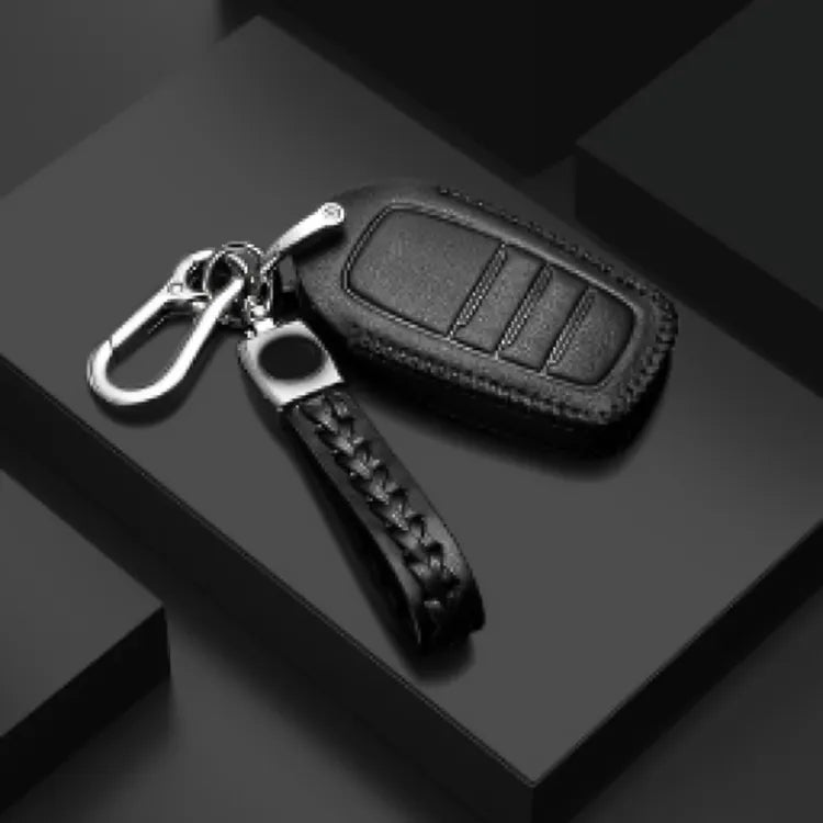 Honda Leather Keychain