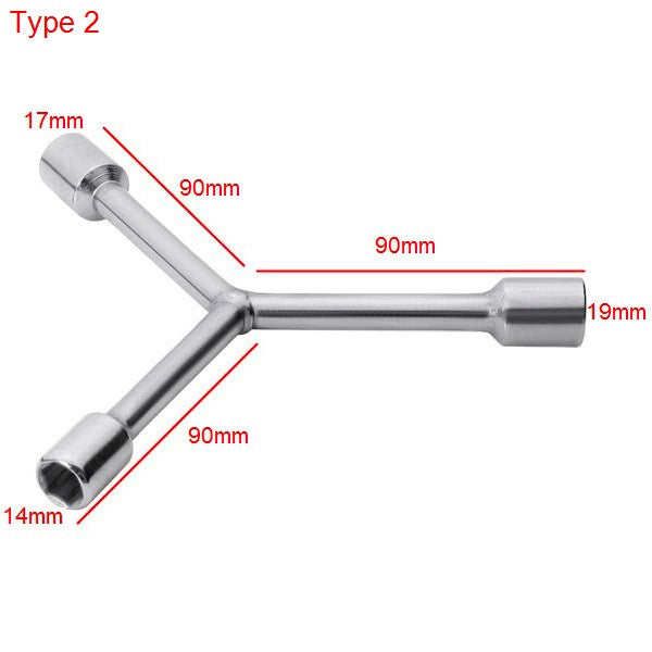 3 Way Y Shape Socket Wrench Y Pana