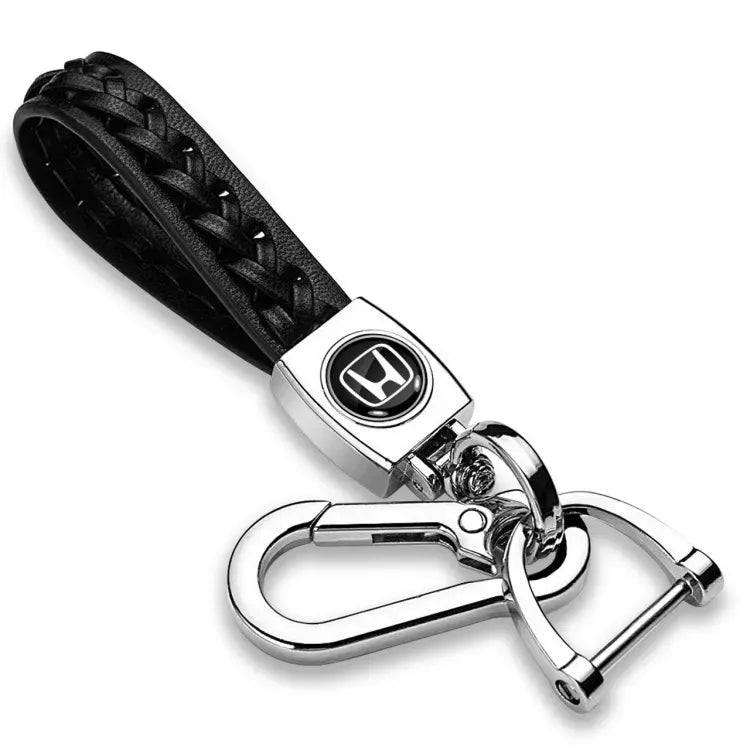 Honda Leather Keychain