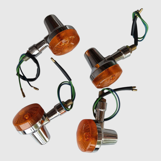 Motorcycle Turn Signal Indicator Lights for Suzuki Sprinter 110 – 12V Blinker Set (4 Pieces)