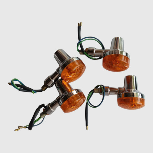 Motorcycle Turn Signal Indicator Lights for Suzuki Sprinter 110 – 12V Blinker Set (4 Pieces)